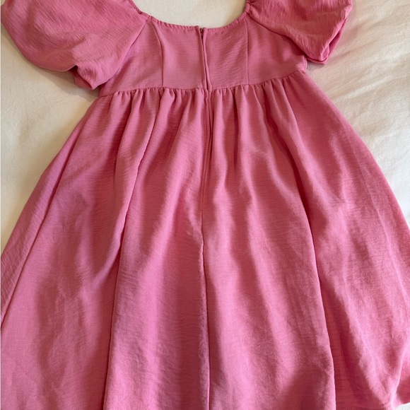 ALTAR'D STATE Anaya Puff Sleeve Dress Pink Size XS - Picture 4 of 4